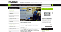 Desktop Screenshot of hm-lignum.cz